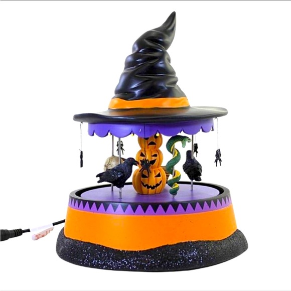 Department 56 Halloween Snow Village Collection Haunted Scary Go Round dept 56 - Picture 1 of 12